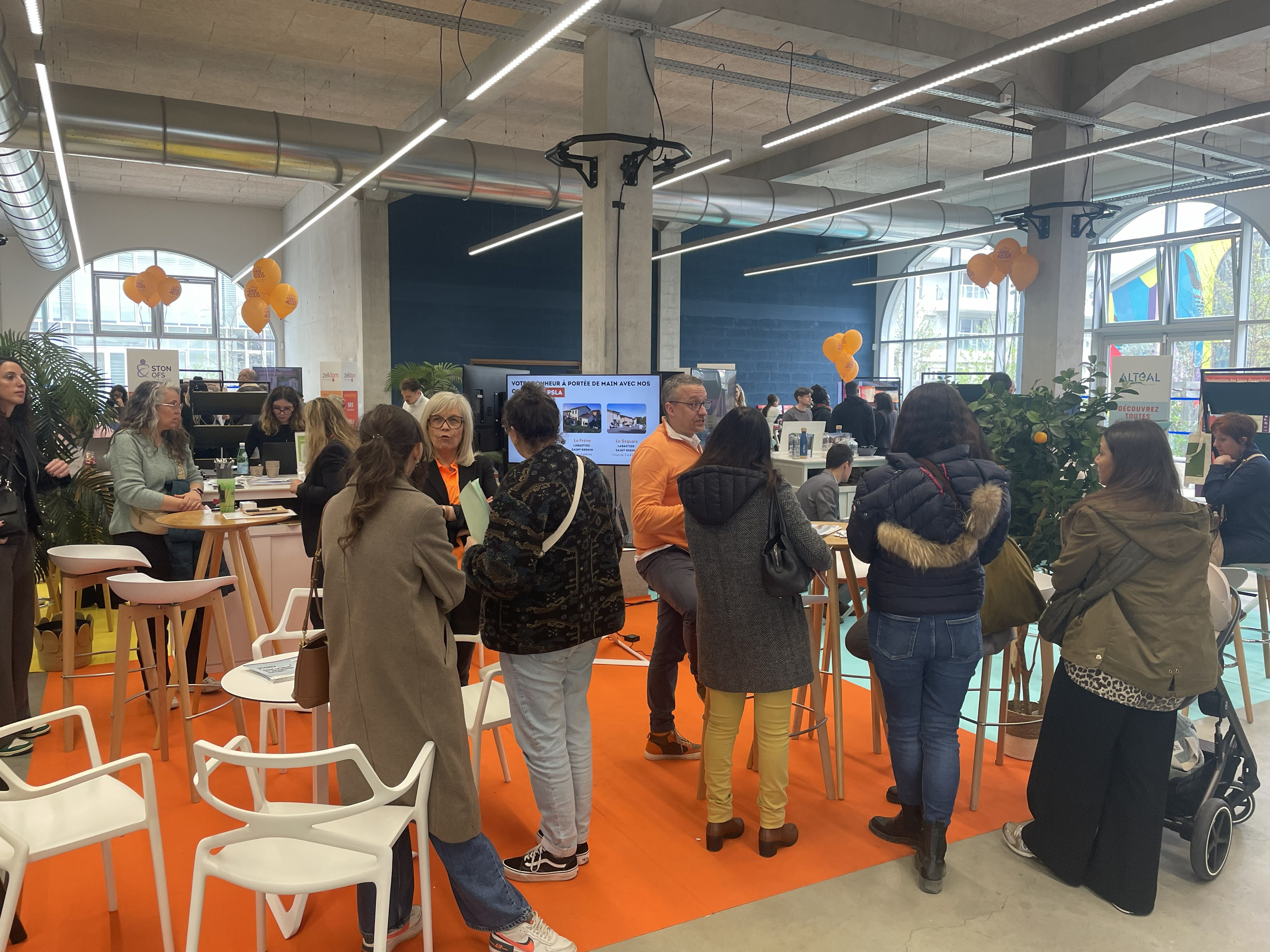L'équipe Chalets Accession à l'édition 2026 des Rencontres Easy Access